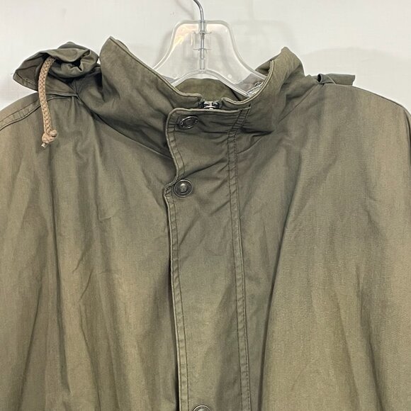 London Fog Jacket XL Brown Tan Coat Bomber Utility Pockets Vintage Outdoors - Picture 2 of 5